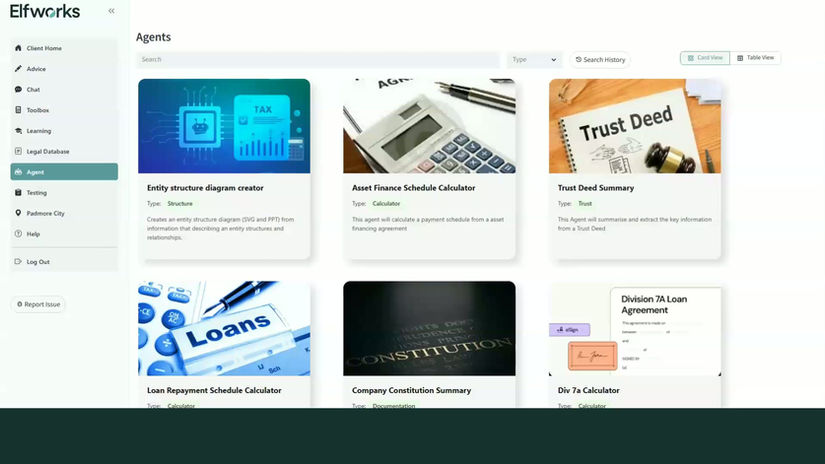 Agent - Entity Structure Builder